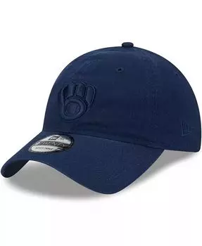 Мужская темно-синяя регулируемая шляпа Milwaukee Brewers Color Pack 9TWENTY New Era, синий