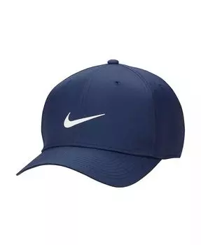 Мужская темно-синяя регулируемая шляпа с посадкой Nike, синий