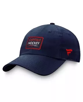 Мужская темно-синяя регулируемая шляпа Washington Capitals Authentic Pro Prime Fanatics, синий