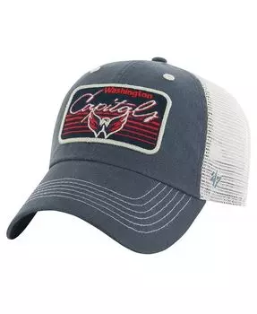 Мужская темно-синяя регулируемая шляпа Washington Capitals с пятиточечной нашивкой '47 Brand, синий