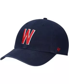 Мужская темно-синяя регулируемая шляпа Washington Senators 1961 с логотипом Cooperstown Collection '47 Brand