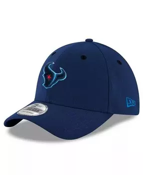 Мужская темно-синяя шляпа Houston Texans Standard 39THIRTY Flex Hat New Era, синий
