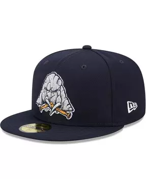Мужская темно-синяя шляпа Midland Rockhounds Marvel x Minor League 59FIFTY New Era