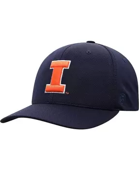 Мужская темно-синяя шляпа с логотипом Illinois Fighting Illini Reflex Top of the World