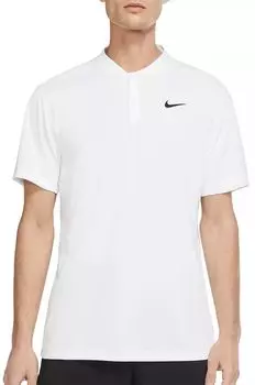 Мужская теннисная футболка-поло с воротником-стойкой NikeCourt Dri-FIT