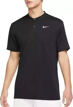 Мужская теннисная футболка-поло с воротником-стойкой NikeCourt Dri-FIT
