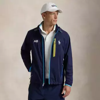Мужская теннисная куртка Australina Open Ralph Lauren Polo Ralph Lauren, тёмно-синий