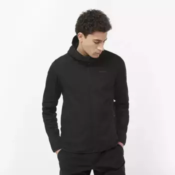 Мужская теплая толстовка Salomon Outline Hybrid, черный