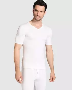 Мужская термобаза Classic Thermolactyl класс 3 Damart, белый