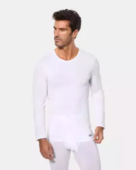 Мужская термомайка с длинными рукавами Abanderado, белый