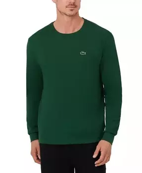 Мужская терморубашка для сна вафельной вязки Lacoste, зеленый