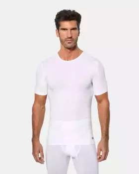 Мужская терморубашка с коротким рукавом Abanderado, белый