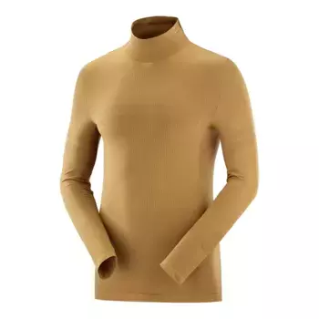 Мужская терморубашка Salomon Essential Warm LS Top M, цвет Tostado