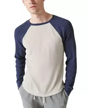 Мужская термостойкая футболка с круглым вырезом с цветными блоками Acid Wash Lucky Brand, мультиколор