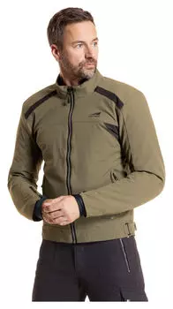 Мужская текстильная куртка City City Т-2206 Fastway, оливковый/черный