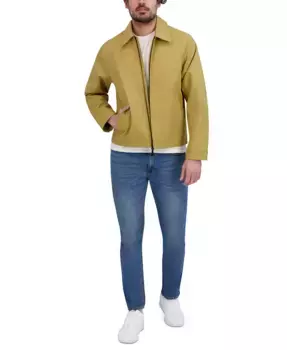 Мужская текстурированная водостойкая куртка на молнии Robert Graham, коричневый/бежевый