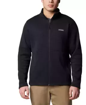 Мужская текстурированная вязаная толстовка Alto Pass на молнии Columbia, черный