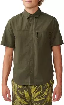 Мужская тканая рубашка Mountain Hardwear Stryder с короткими рукавами