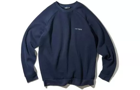 Толстовка мужская Arcteryx Emblem с логотипом, черный