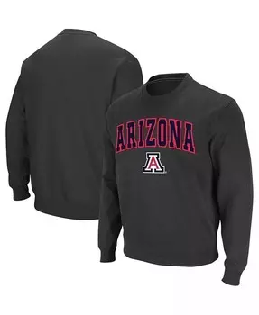 Мужская толстовка Arizona Wildcats с круглым вырезом и логотипом Colosseum, серый