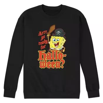 Мужская толстовка Arrr Ye Ready с Губкой Бобом Квадратные Штаны Licensed Character