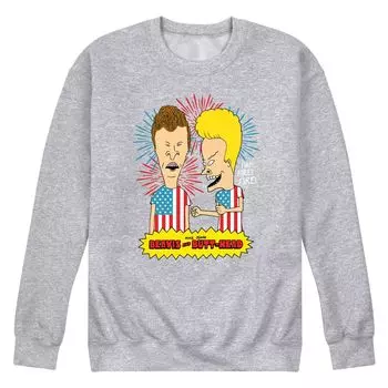 Мужская толстовка Beavis And Butthead USA Firework Licensed Character