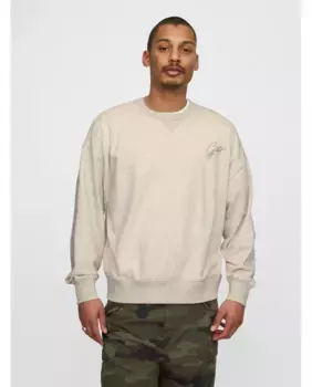 Мужская толстовка без капюшона с логотипом Gap, бежевый