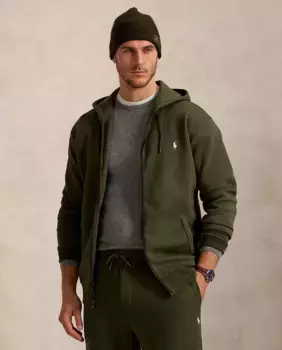 Мужская толстовка больших размеров Polo Ralph Lauren, темно-серый