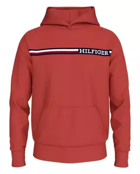 Мужская толстовка больших размеров Tommy Hilfiger, красный