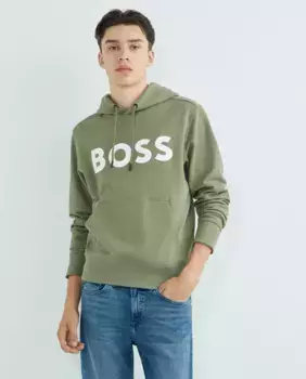 Мужская толстовка Boss Orange, светло-коричневый