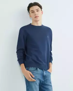 Мужская толстовка Boss Orange, темно-синий