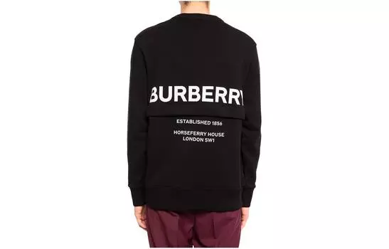 Мужская толстовка Burberry, цвет Black