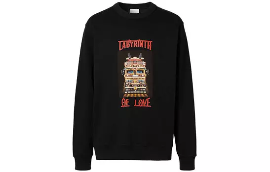 Мужская толстовка Burberry, цвет Black