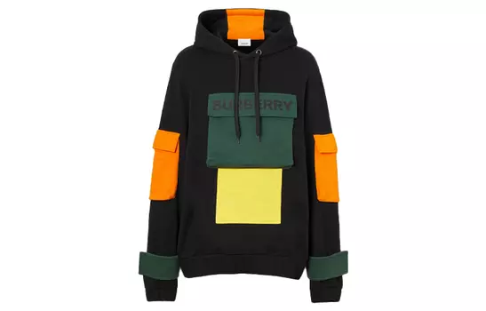 Мужская толстовка Burberry, цвет Black