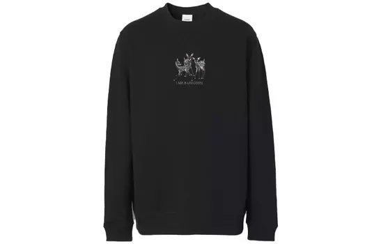 Мужская толстовка Burberry, цвет Black