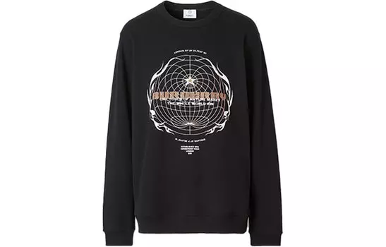 Мужская толстовка Burberry, цвет Black