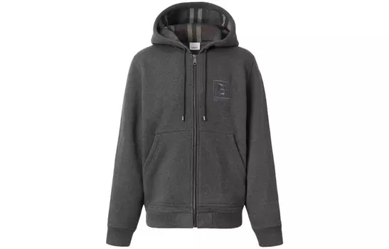 Мужская толстовка Burberry, темно-серый