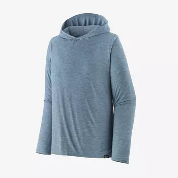 Мужская толстовка Capilene Cool на каждый день Patagonia, цвет Steam Blue - Light Plume Grey X-Dye
