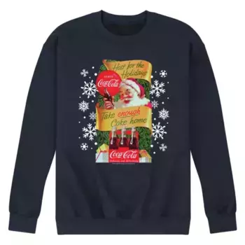 Мужская толстовка Coca-Cola Host The Holidays Licensed Character, синий