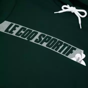 Мужская толстовка CONTEMPORAIN SP Hoody N°1 M Le Coq Sportif, темно-зеленый
