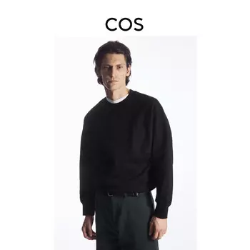 Мужская толстовка Cos свободного кроя, черный