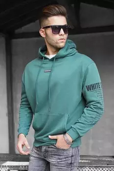 Мужская толстовка цвета хаки 5332 MADMEXT