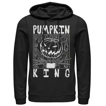 Мужская толстовка Disney «Кошмар перед Рождеством» Pumpkin King Stack Licensed Character