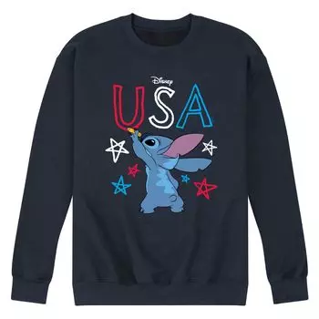 Мужская толстовка Disney's Lilo & Stitch USA Stitch Licensed Character
