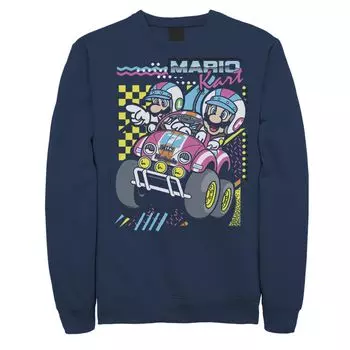 Мужская толстовка для дартинга Nintendo Mario Kart Mario Luigi Licensed Character