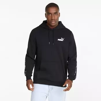 Мужская толстовка ess+ Tape Hoodie fl Puma, черный