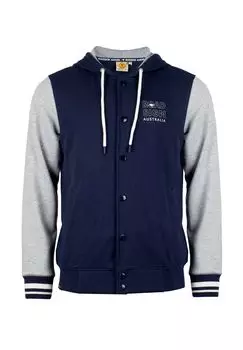 Мужская толстовка Explorer с логотипом и капюшоном — идеальна для любого сезона ROADSIGN australia, темно-синий