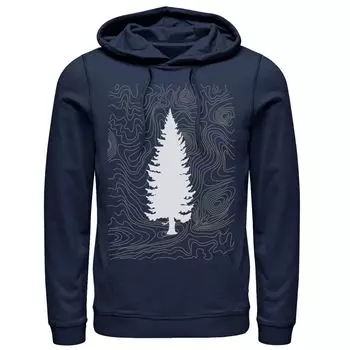 Мужская толстовка Fifth Sun Tree Outline с эскизными линиями Licensed Character