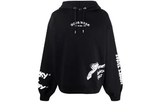 Мужская толстовка GCDS, Черный