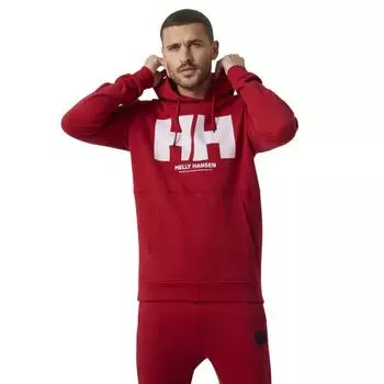 Мужская толстовка Helly Hansen RWB с капюшоном, цвет rojo